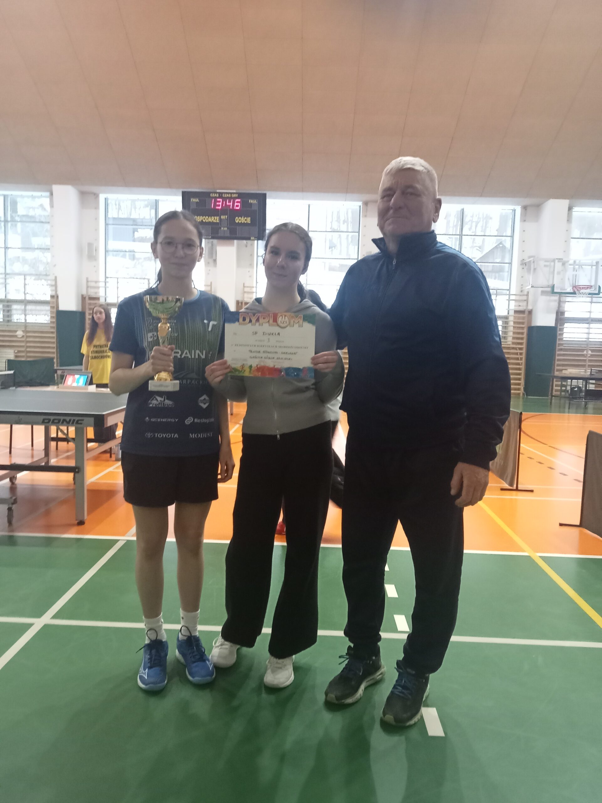 Igrzyska Młodzieży Szkolnej-Tenis stołowy dziewcząt.