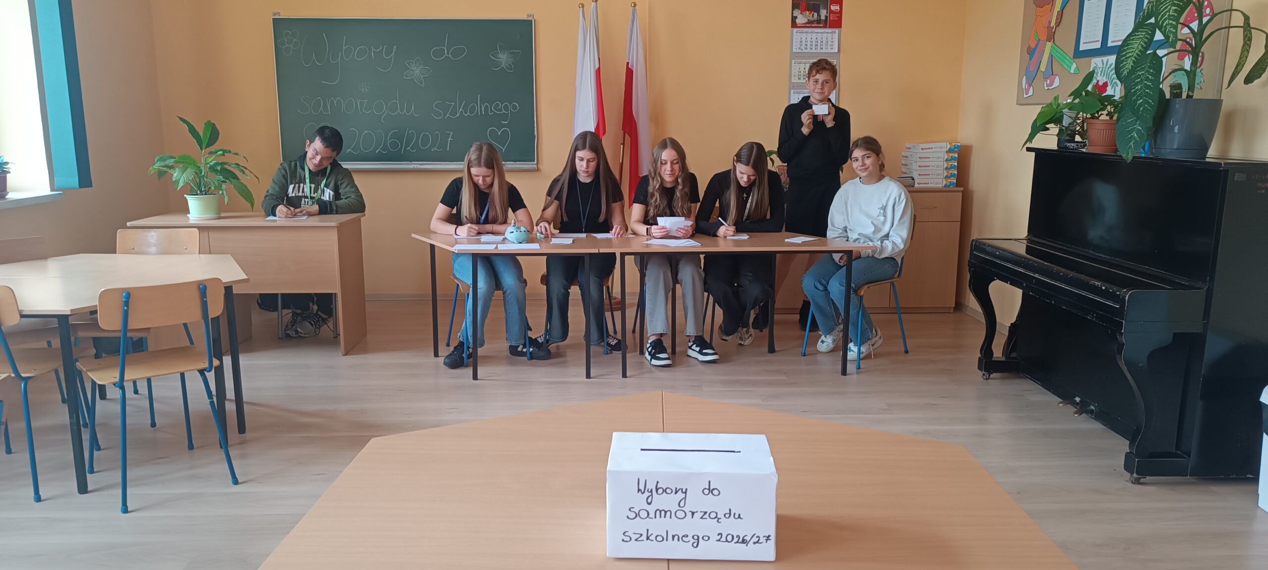 Wybory do Samorządu Uczniowskiego w szkole – Iga Demczuk zostaje przewodniczącą